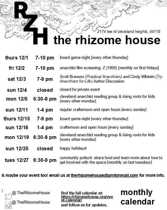 Join us for a potluck or game night this month?